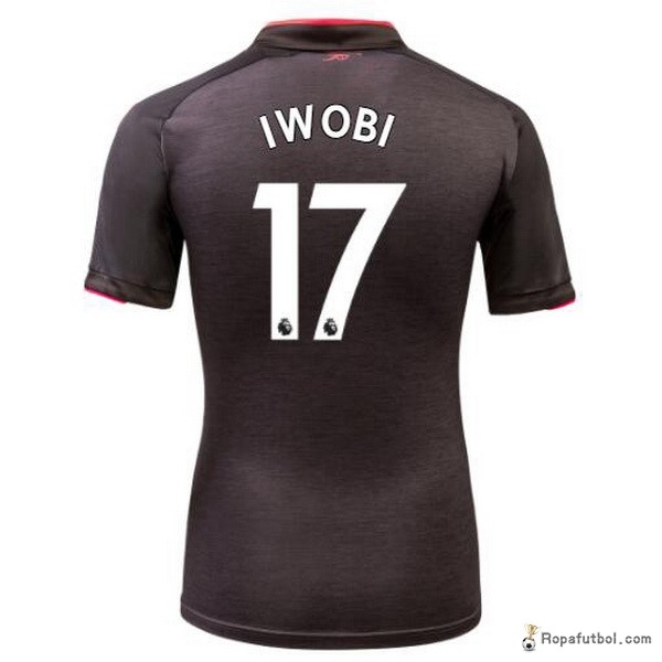 Camiseta Arsenal Replica Tercera Ropa Iwobi 2017/18